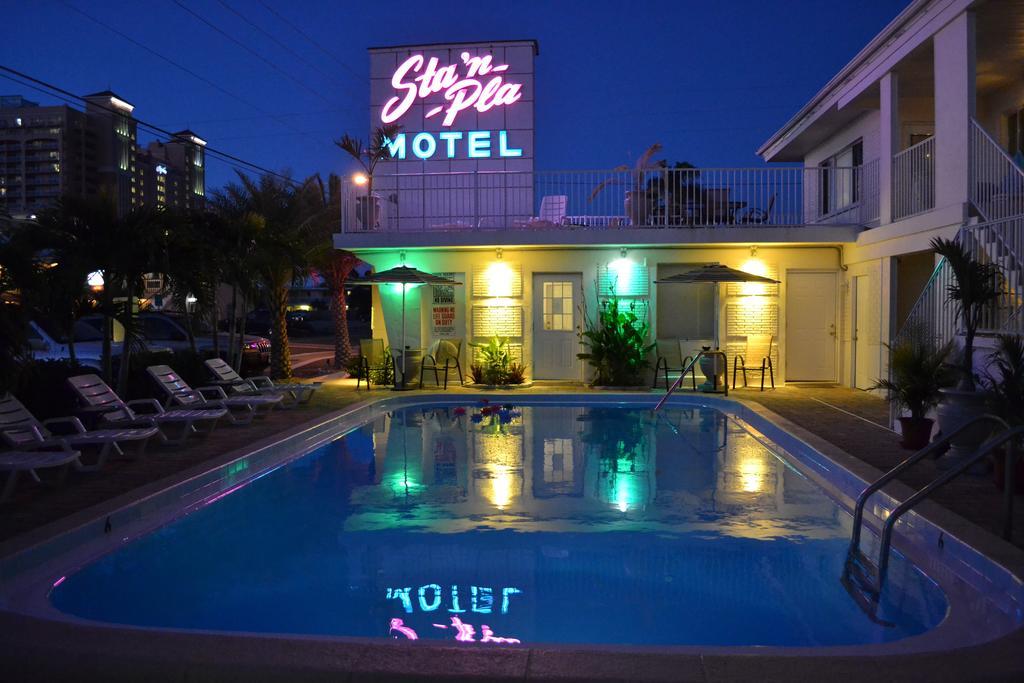 Sta N Pla Motel Клірвотер-Біч Екстер'єр фото